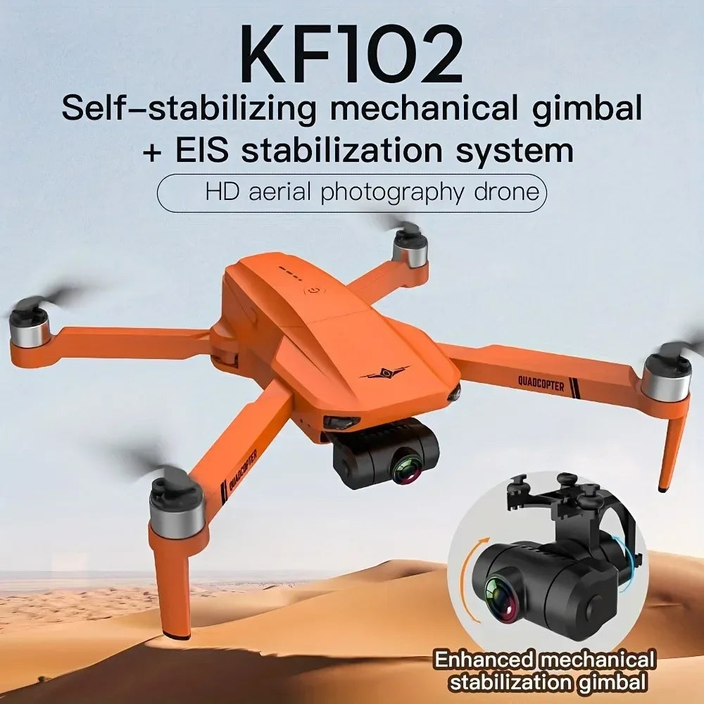 QJ KF102 4K GPS Drone With 2 Axis Gimbal WiFi FPV Quadcopter