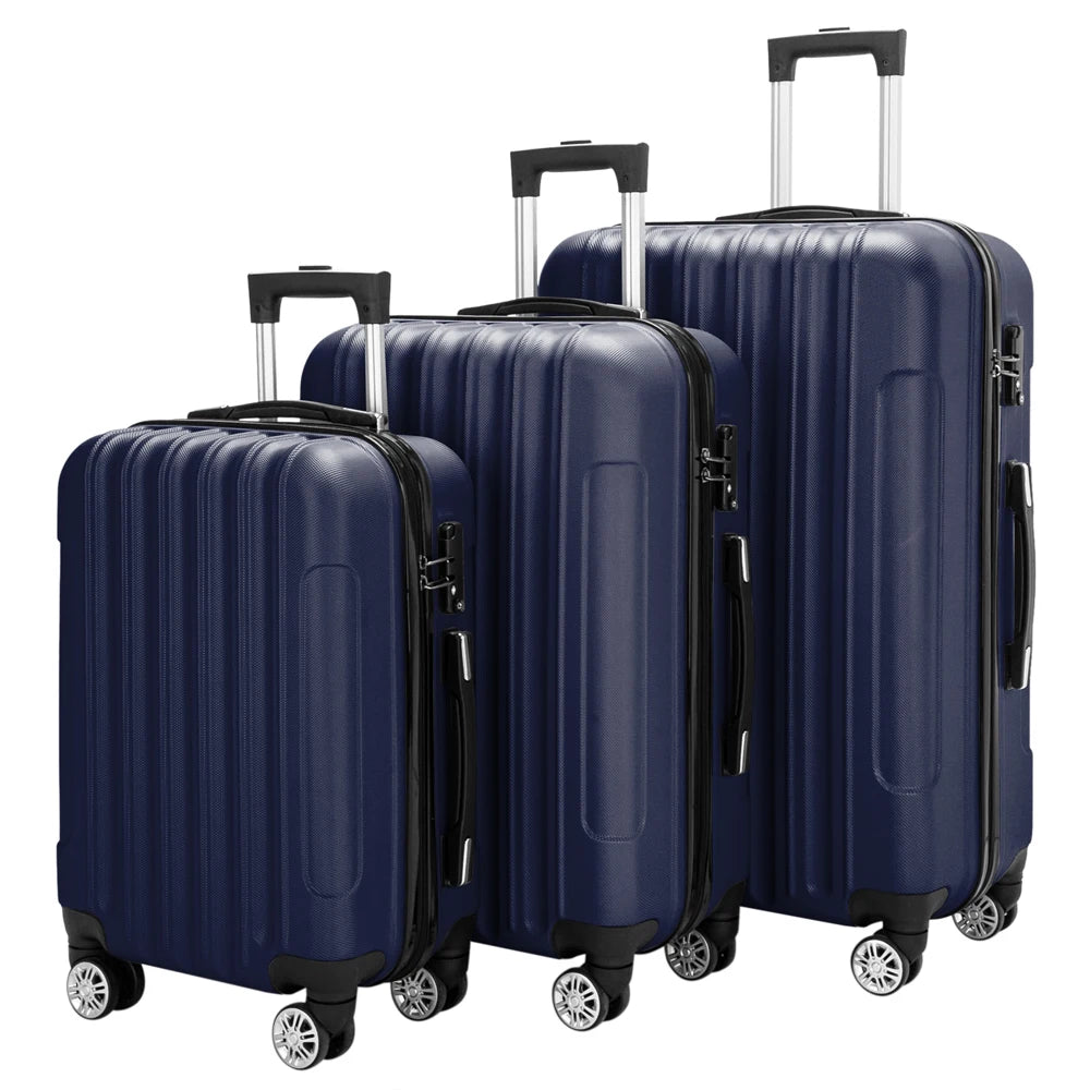 3-In-1 Multifunctional Large Capacity Luggage Set Travel Case