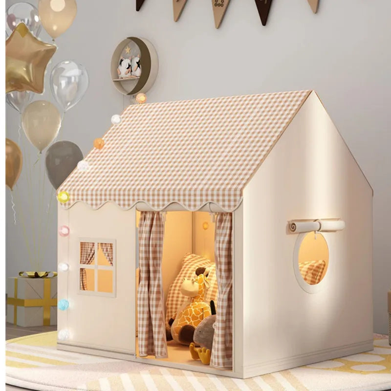 ZOCO Folding Play Tent Castle For Kids Indoor Decor