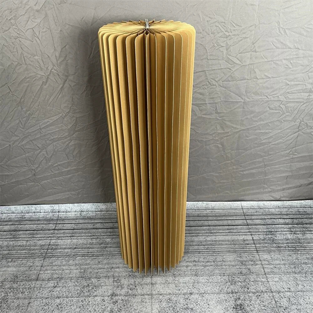 NONECN Folding Paper Roman Column Ornaments For Wedding Decor