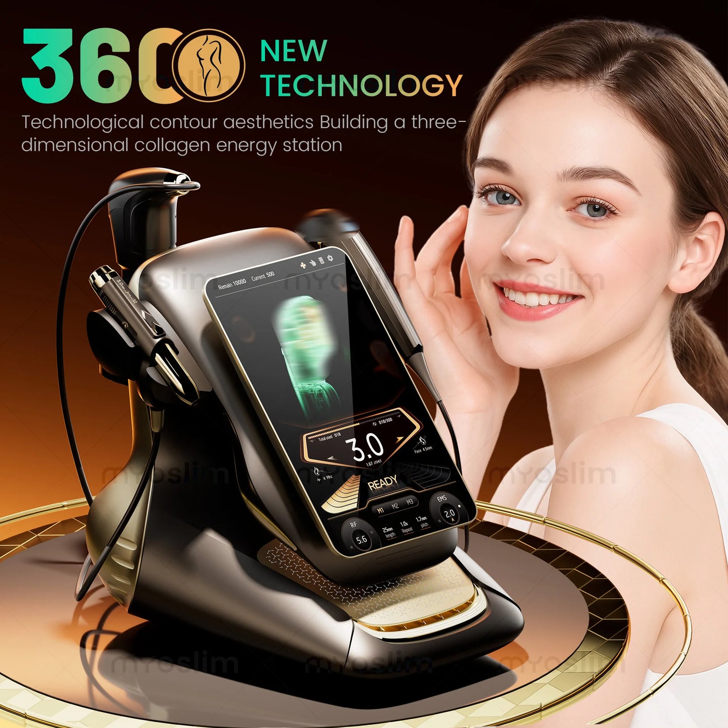 360MAX Beauty Equipment Machine for Facial Tightening and Fat Reduction