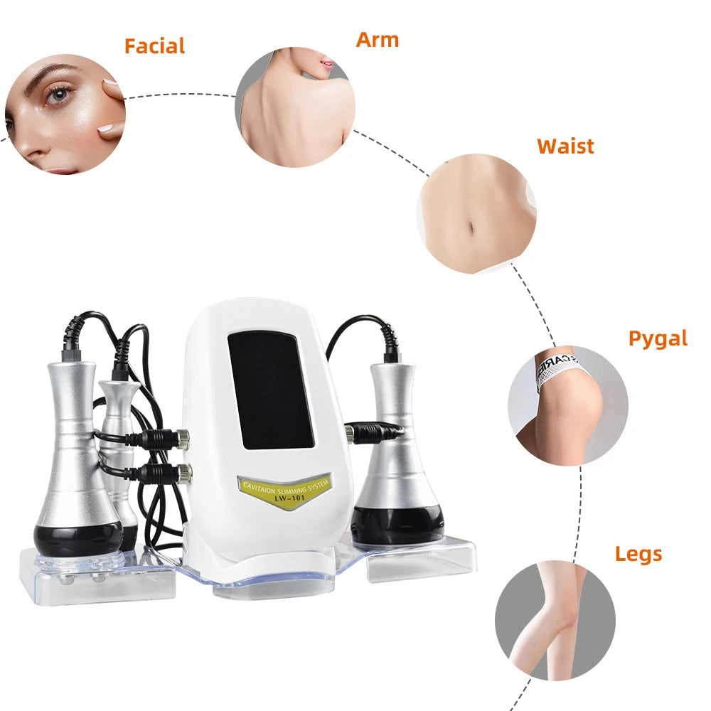 Skinterest 40K Cavitation Massager Face Body Skin Tightening Beauty Salon