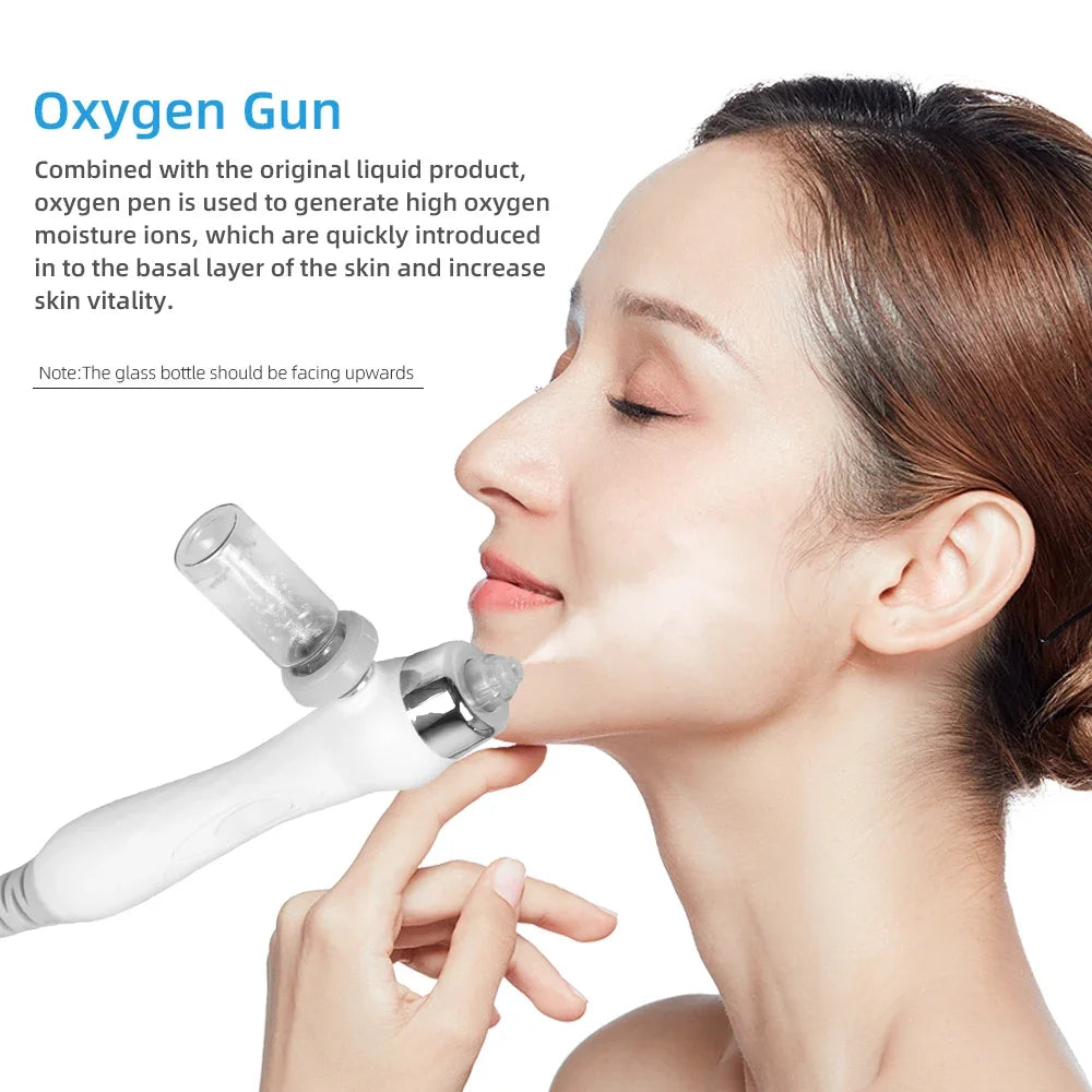 Missheart 7in1 Bubble Facial Machine Water Oxygen Jet Diamond Microdermabrasion