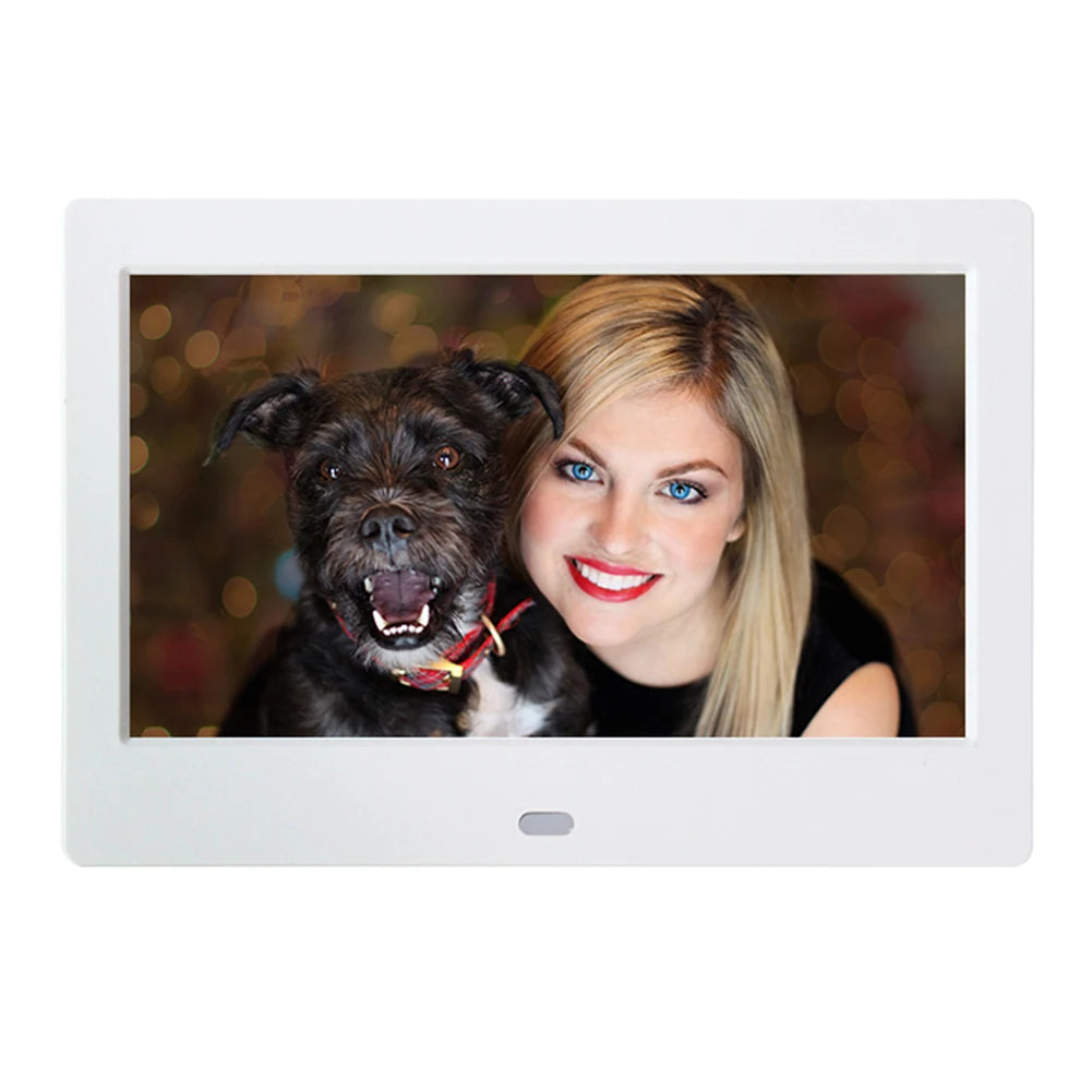 VAKIN HD LED Digital Photo Frame With Clock MP3 MP4