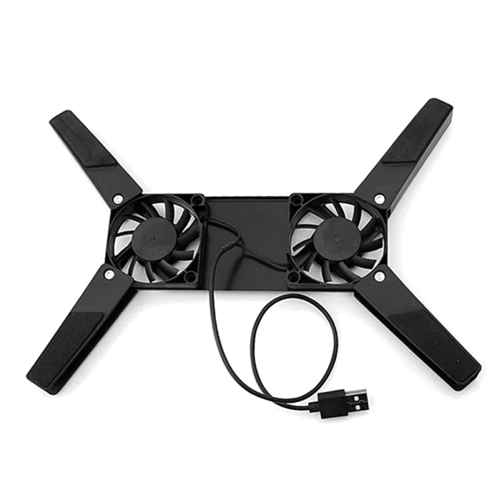 JEYI Foldable Laptop Cooling Pad With 2 Fans USB Powered