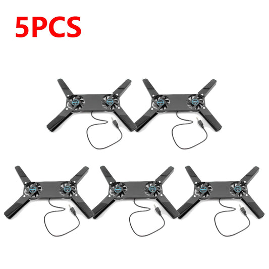 JEYI Foldable Laptop Cooling Pad With 2 Fans USB Powered