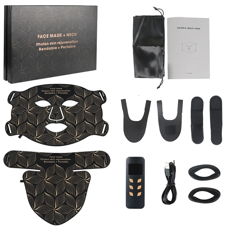 UBilli Silicone LED Face Mask Light Therapy Anti Aging