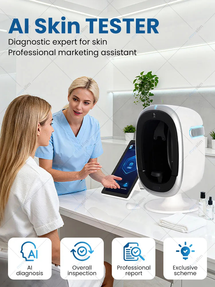 MYOSLIM Professional Skin Detection Equipment For Texture And Spots
