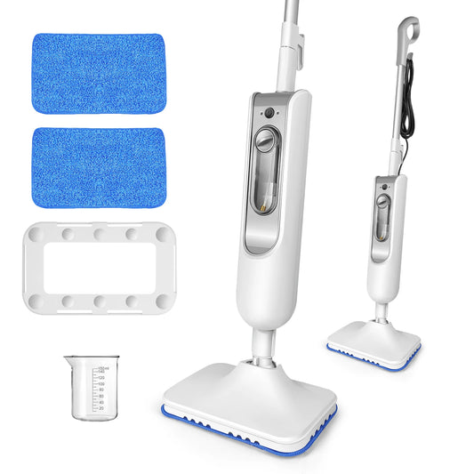 DayPlus 12 In 1 Electric Steam Mop With Rotatable Head For Floors 5000W