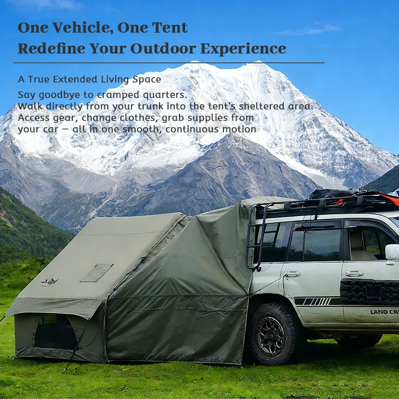 Pakicetus Inflatable Four-Season Camping Tent Water-Resistant Portable
