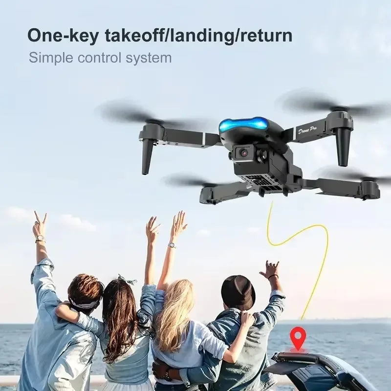 QJ E99Pro RC Drone 4K With 1080P Wide Angle Camera