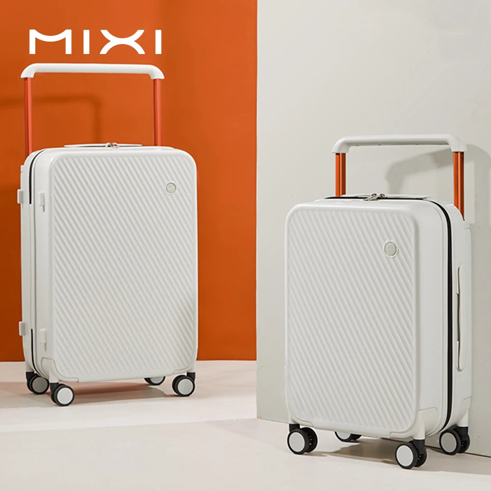 Mixi Hardside Luggage With Spinner Wheels For Travel