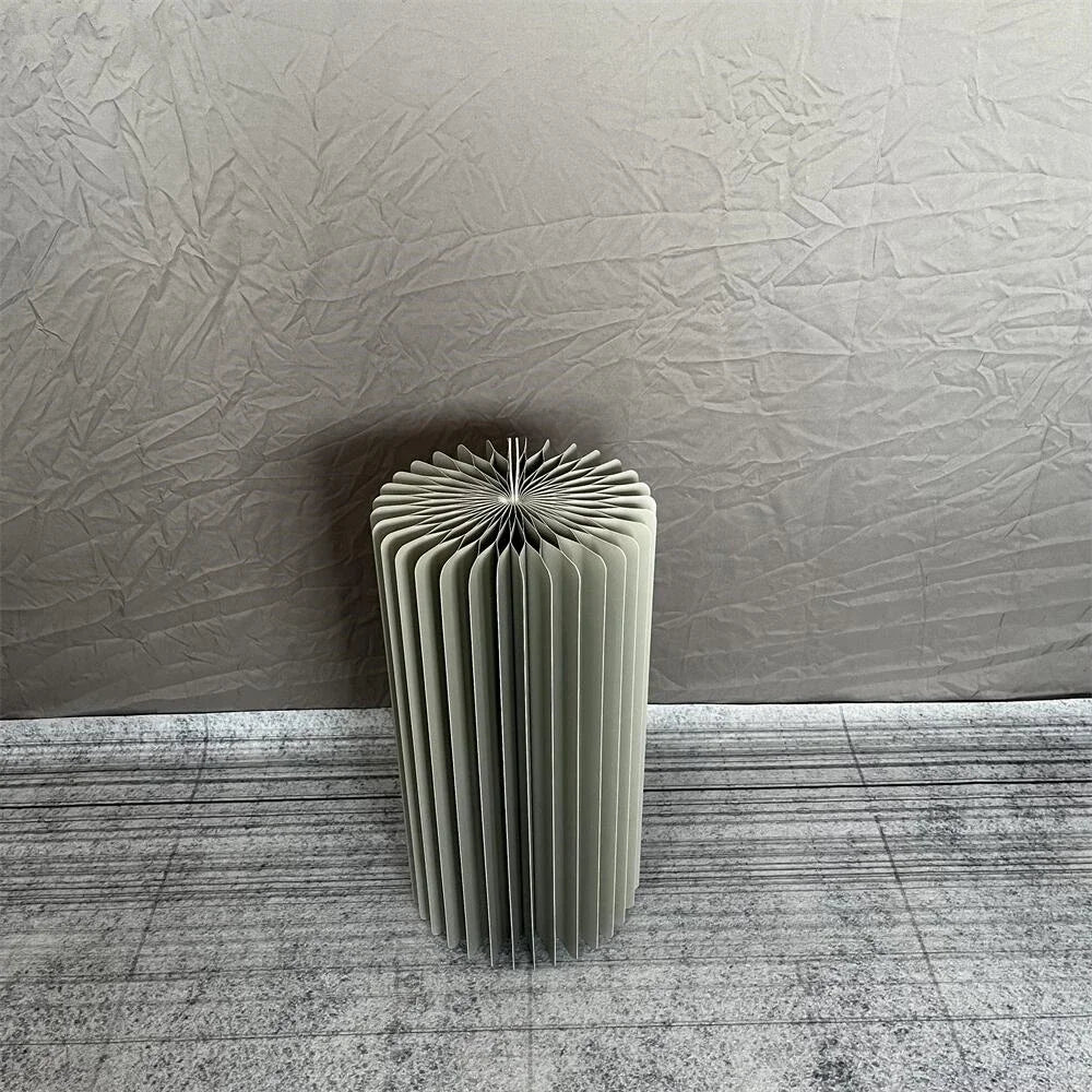 NONECN Folding Paper Roman Column Ornaments For Wedding Decor