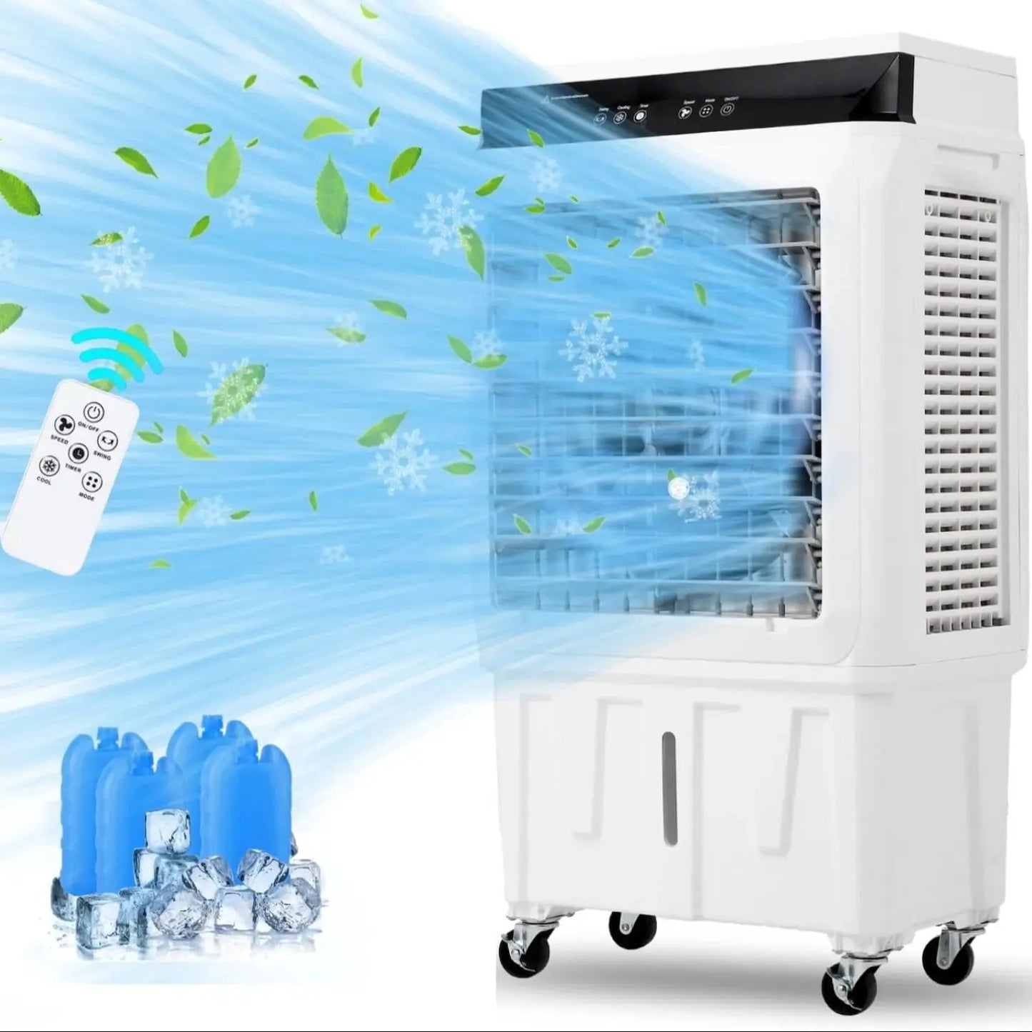 acekool Evaporative Air Cooler 1800CFM Remote 12H Timer