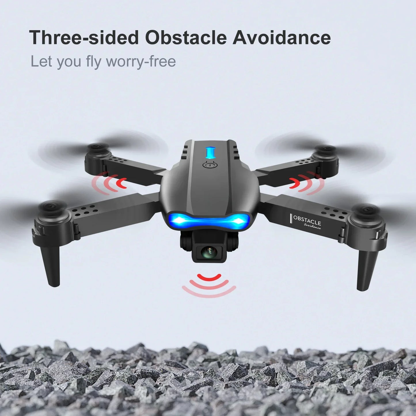 QJ E99Pro RC Drone 4K With 1080P Wide Angle Camera