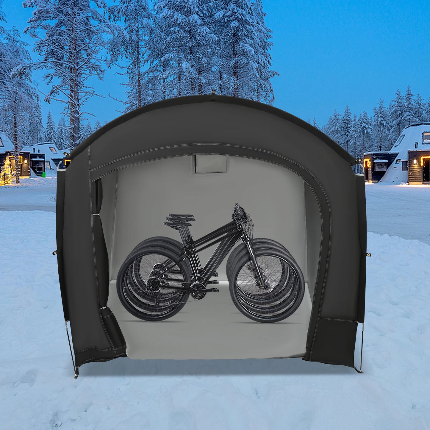 Bike Storage Shelter Portable Waterproof Tent for 1-4 Bikes