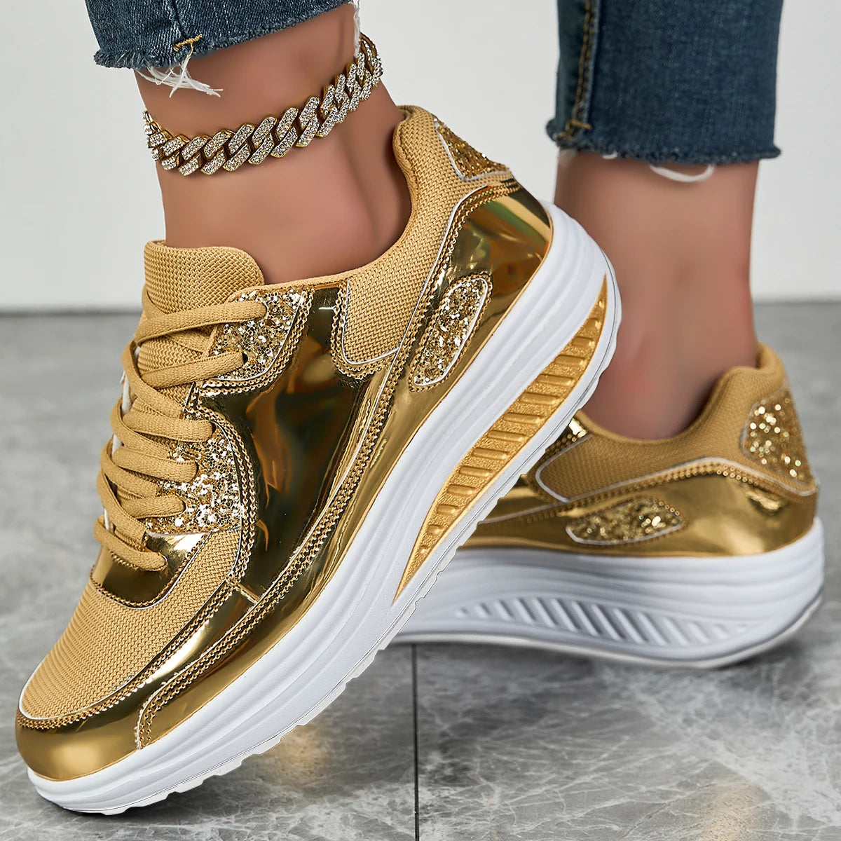 Women Orthopedic Sneakers Lightweight Casual Walking Shoes