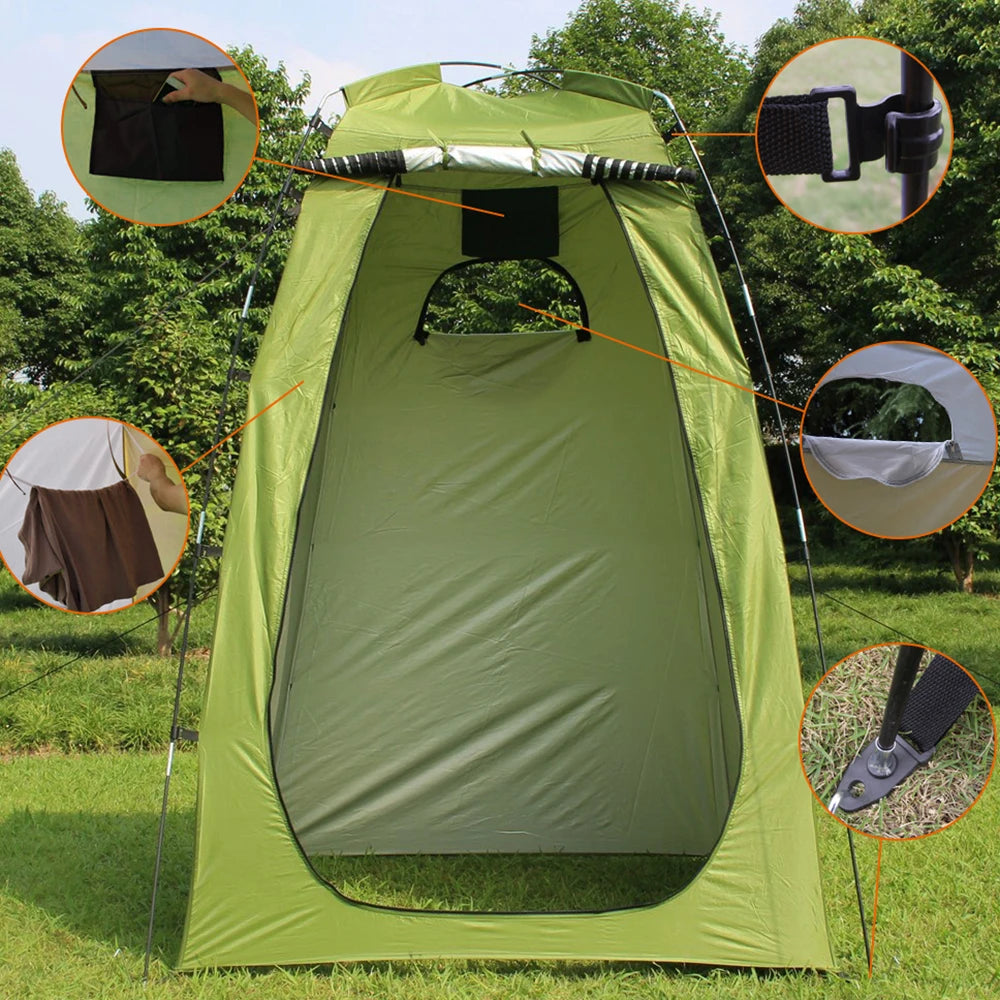Pop Up Shower Tent for Camping Privacy Changing Room