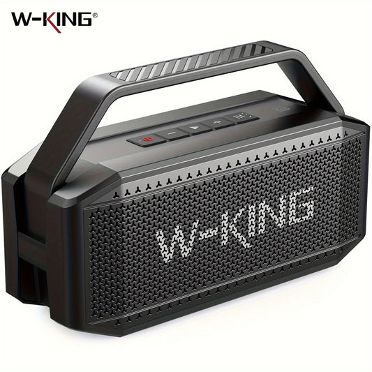 W-King 100W Peak Bluetooth Speaker Deep Bass IPX6 Waterproof