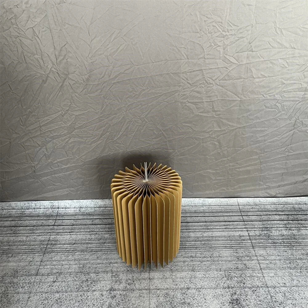 NONECN Folding Paper Roman Column Ornaments For Wedding Decor