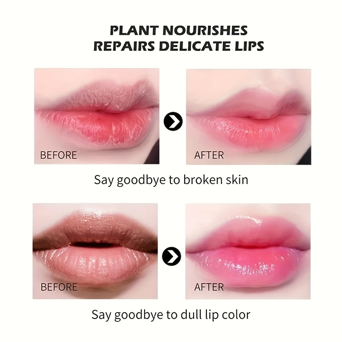 Crystal Petal Lipstick Lip Balm For Women Moisturizing Non Sticky