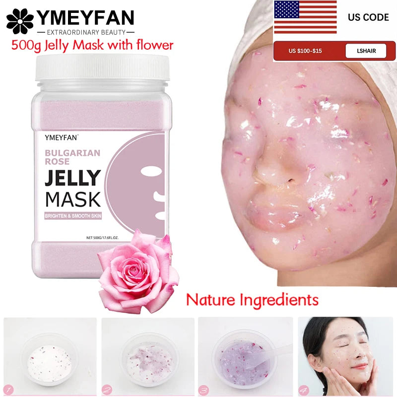 YMEYFAN Jelly Face Mask Gel For Facials Esthetician Supplies