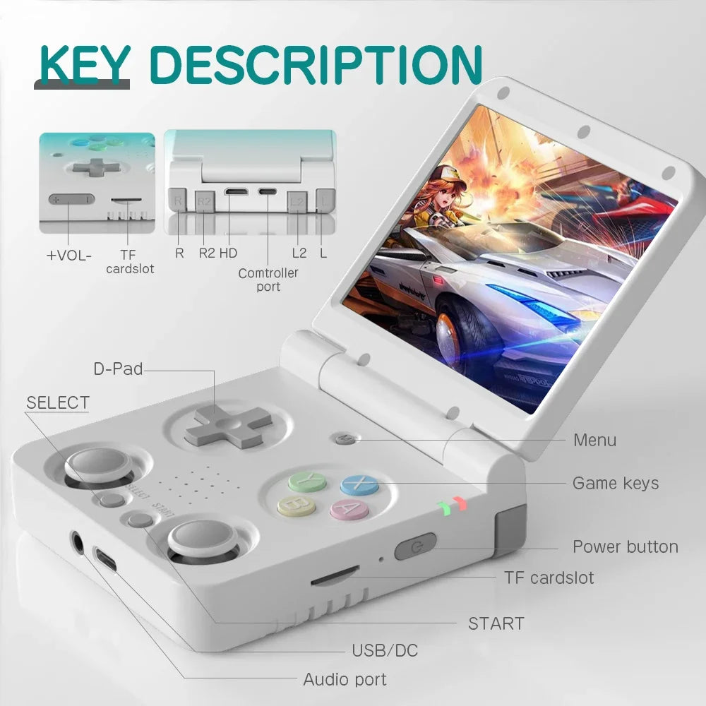 MIYOO Flip V2 Handheld Console With Linux Onion OS