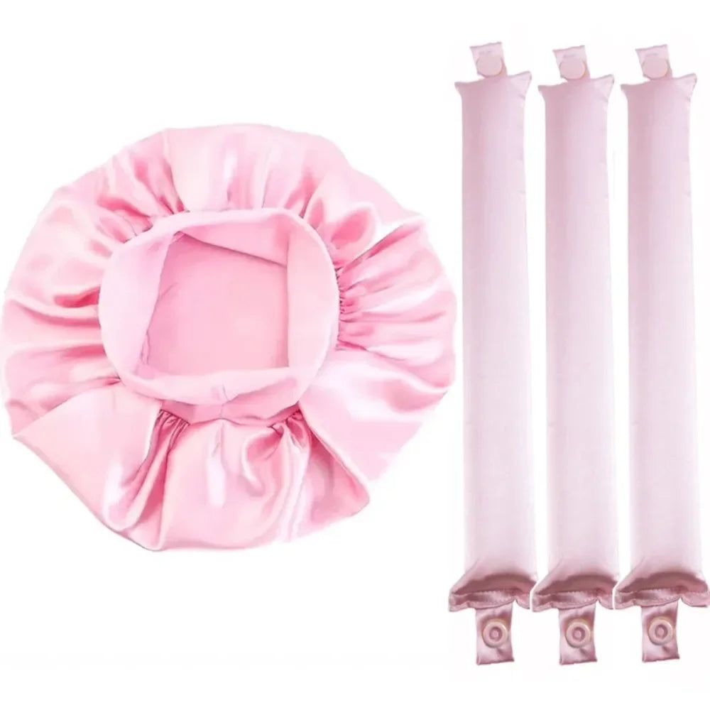 Heatless Curling Rod Headband No Heat Hair Rollers Overnight Curls