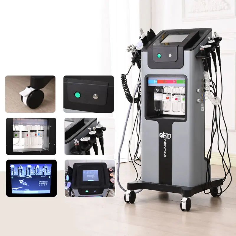 Amilibeauty 10 In 1 Hydra Aqua Facial Machine Diamond Dermabrasion