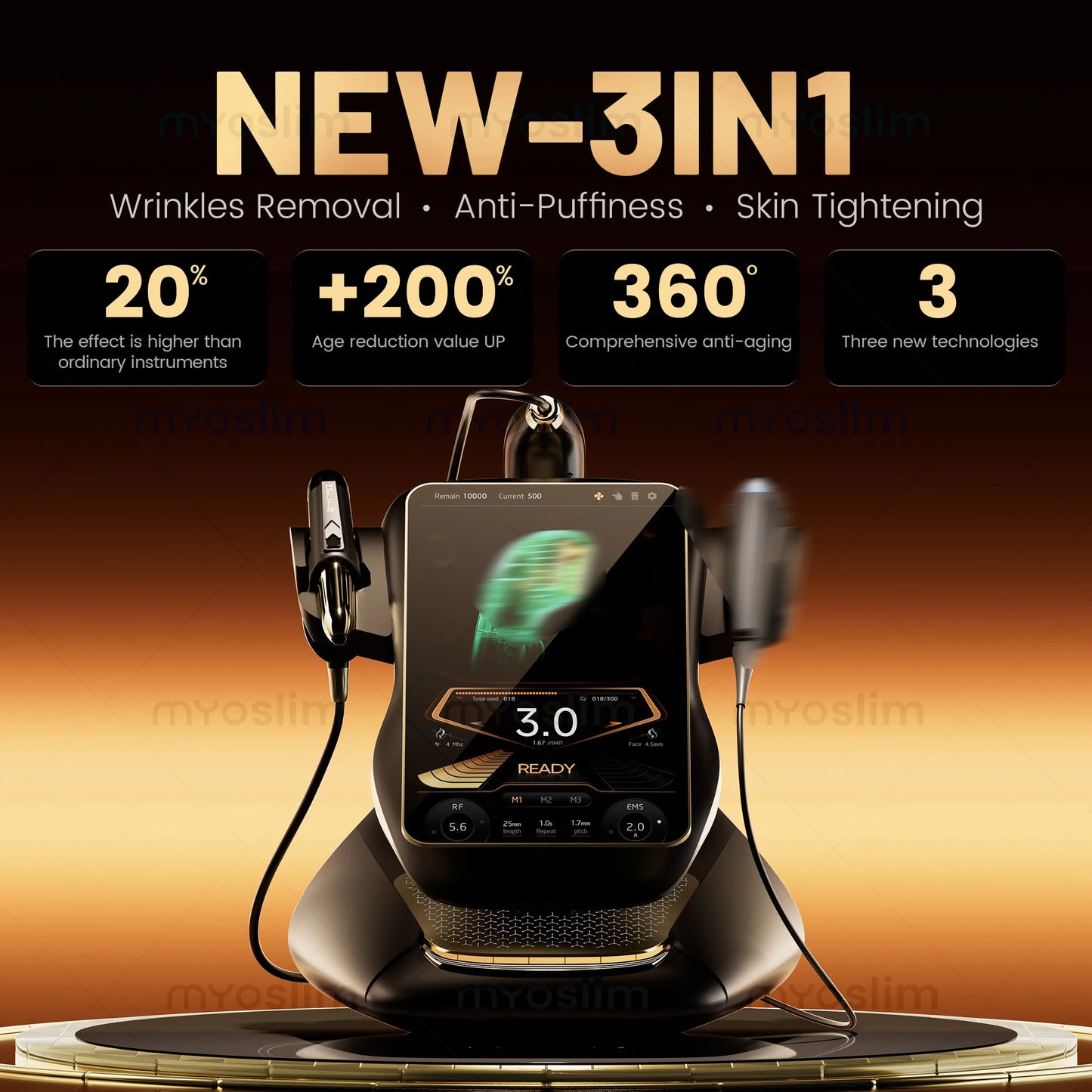 Emszero Portable 360MAX Facial Tightening And Fat Reduction Machine