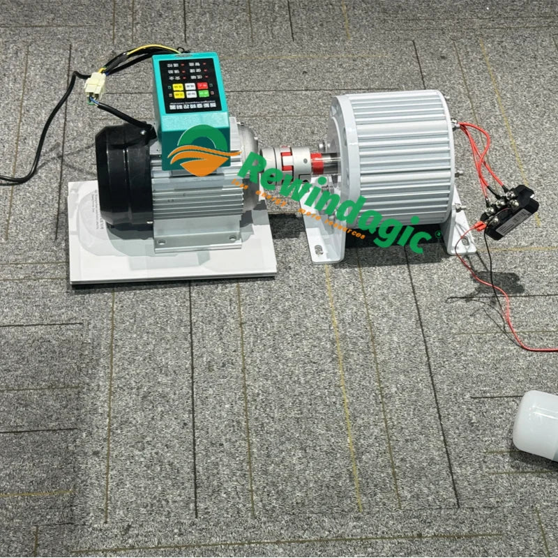 Wicovery 20KW 7-Speed Adjustable AC Permanent Magnet Generator 220V