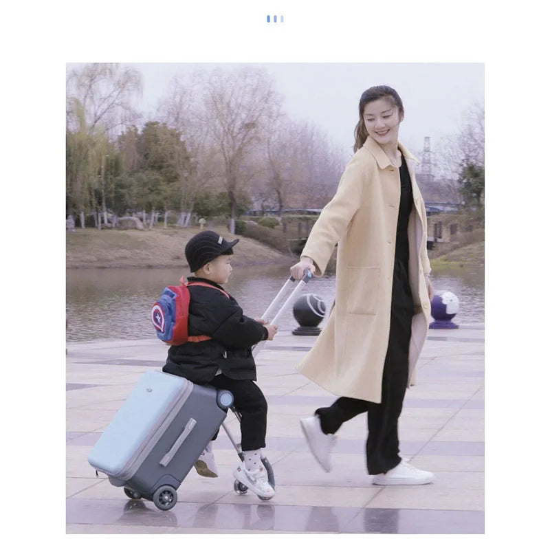 NONECN Kids Stroller Travel Suitcase Multi Function Waterproof Luggage