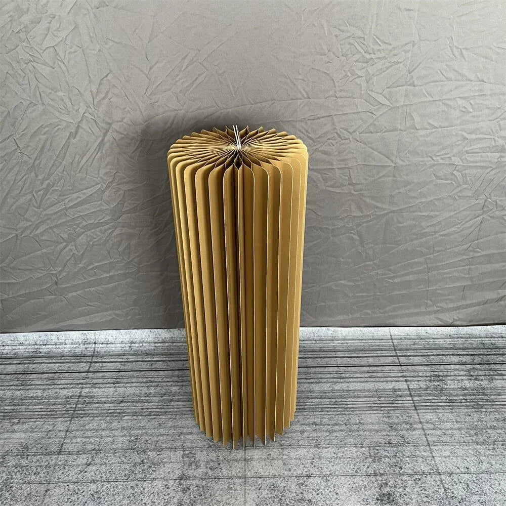 NONECN Folding Paper Roman Column Ornaments For Wedding Decor