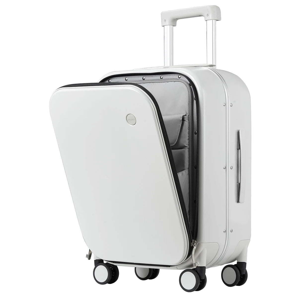 Mixi Aluminum Frame Suitcase Carry On Rolling Luggage M9260
