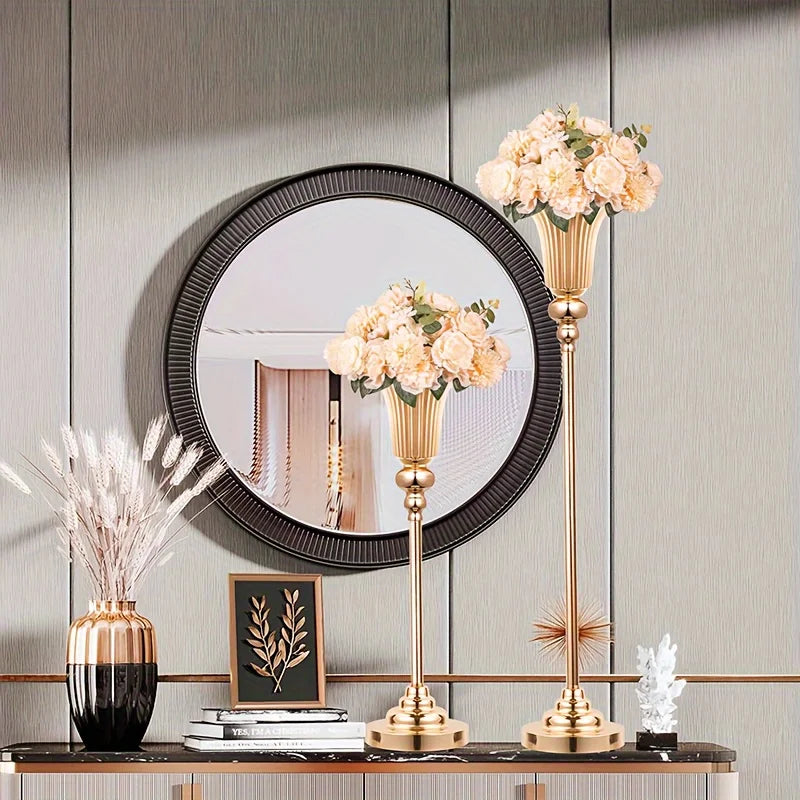 Wedding Centerpiece Floor Vase Metal for Parties and Seasonal Decor