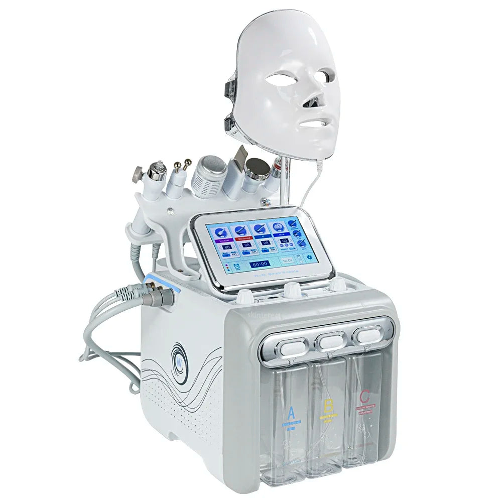 Missheart 7in1 Bubble Facial Machine Water Oxygen Jet Diamond Microdermabrasion