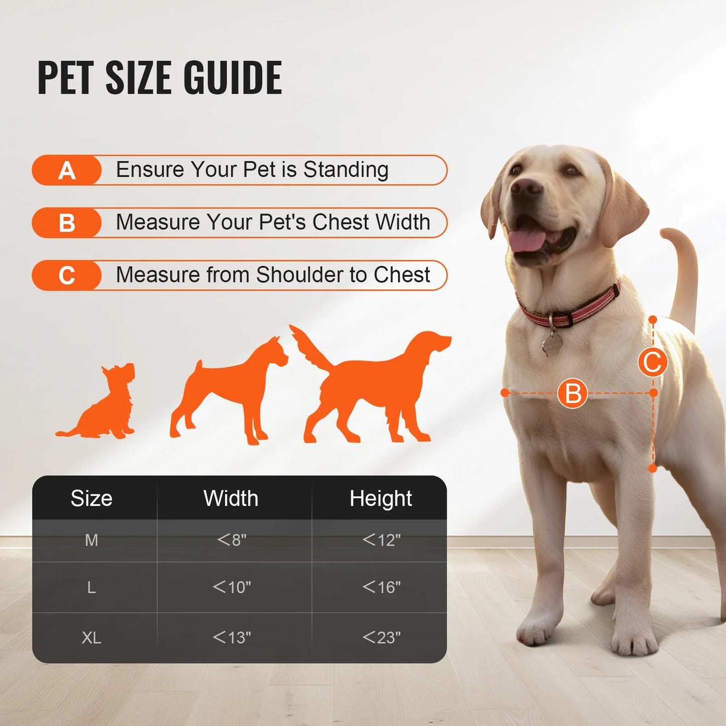 SucceBuy Sliding Glass Dog Door Aluminum Frame For Pets
