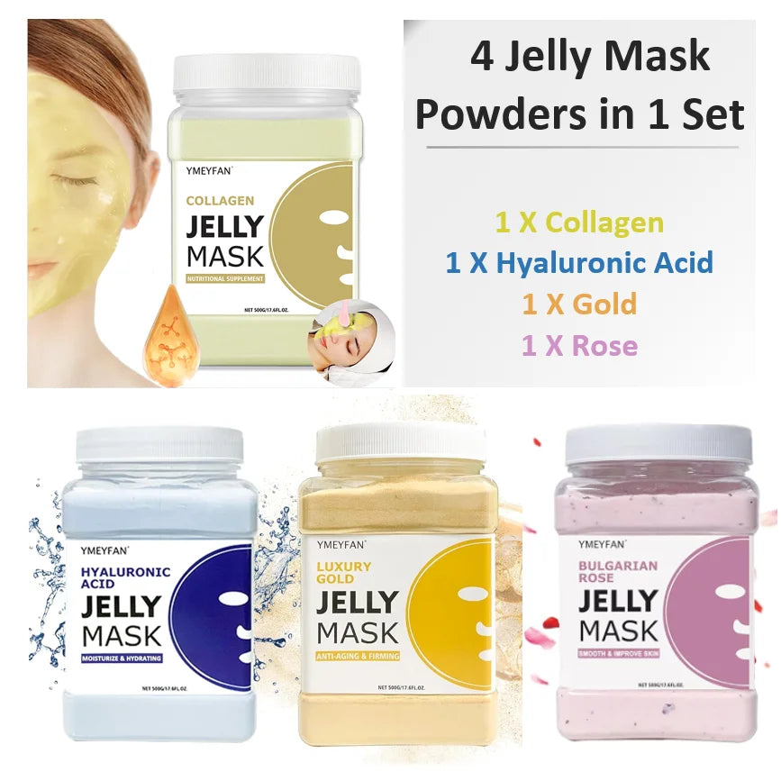 YMEYFAN Jelly Face Mask Gel For Facials Esthetician Supplies