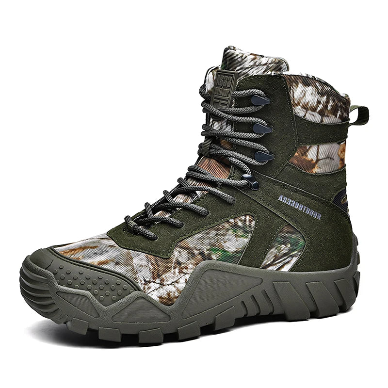 Louis Kadhrcn Men's Waterproof Hiking Boots Lightweight Outdoor