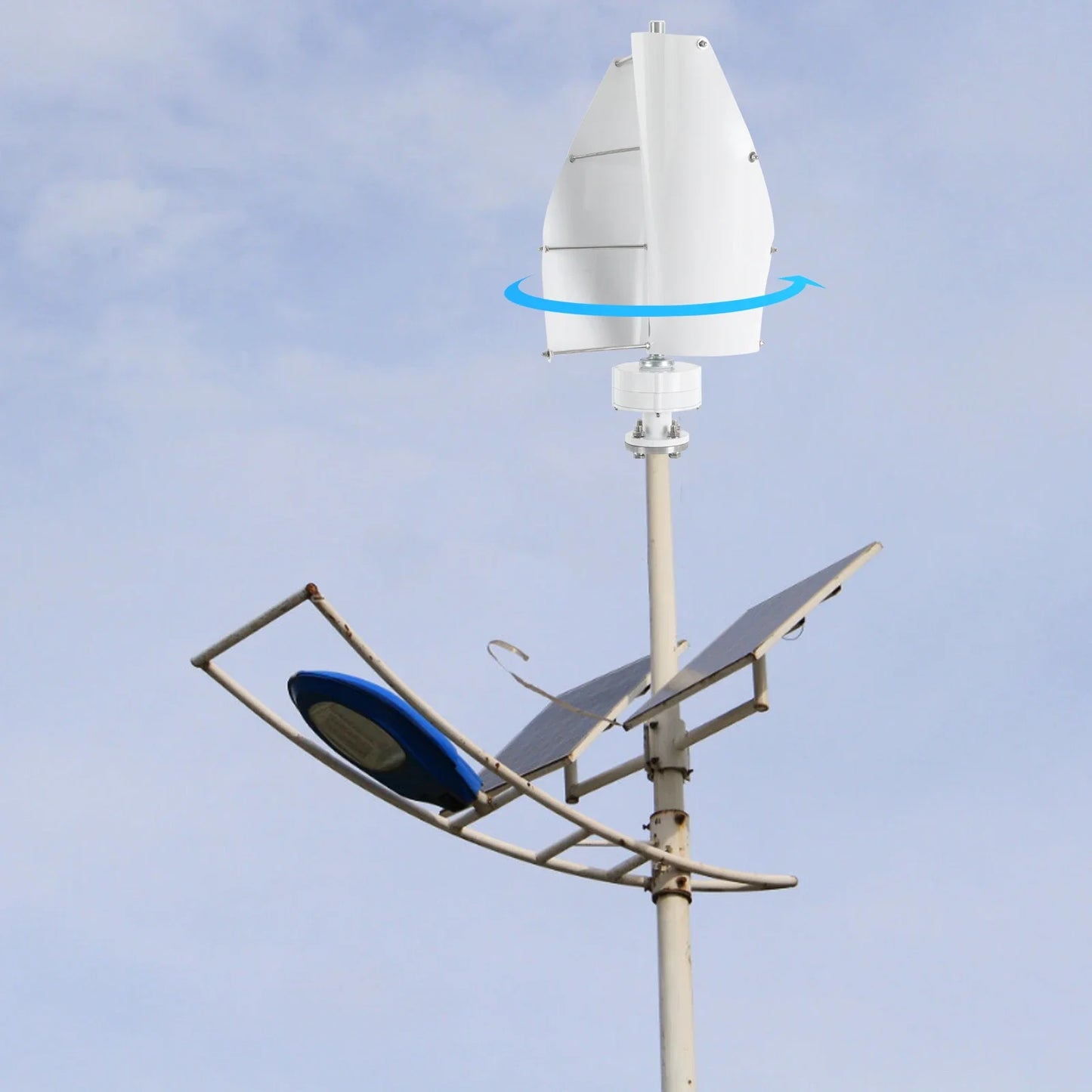 500W 12V IP67 Wind Turbine Generator Kit Vertical Axis Home