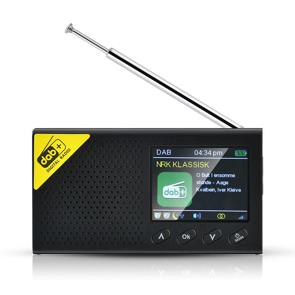 VODOOLD Bluetooth DAB FM Digital Radio Receiver Portable