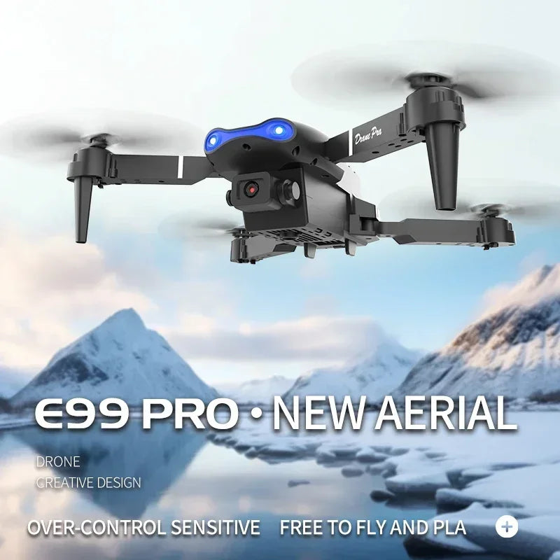 QJ E99Pro RC Drone 4K With 1080P Wide Angle Camera