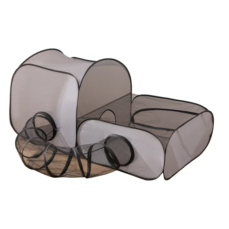 Hard Oxford Cloth Cats And Dogs Play Tunnel Nest Bed