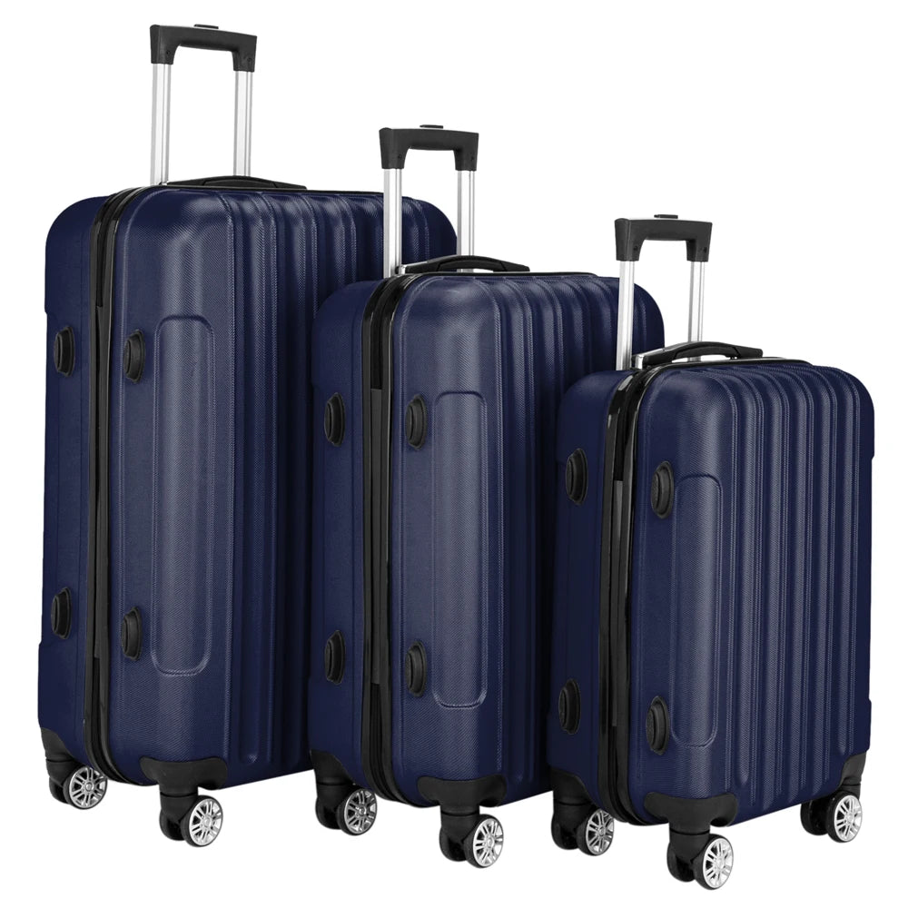 3-In-1 Multifunctional Large Capacity Luggage Set Travel Case