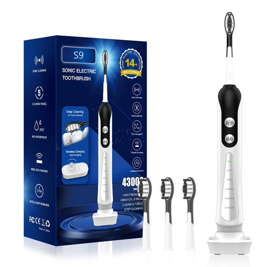 SUBORT S9 Sonic Electric Toothbrush USB Rechargeable Whitening Waterproof