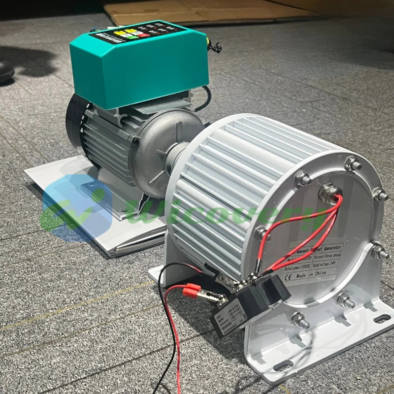 Wicovery Permanent Magnet Generator With Variable Speed Motor 50KW