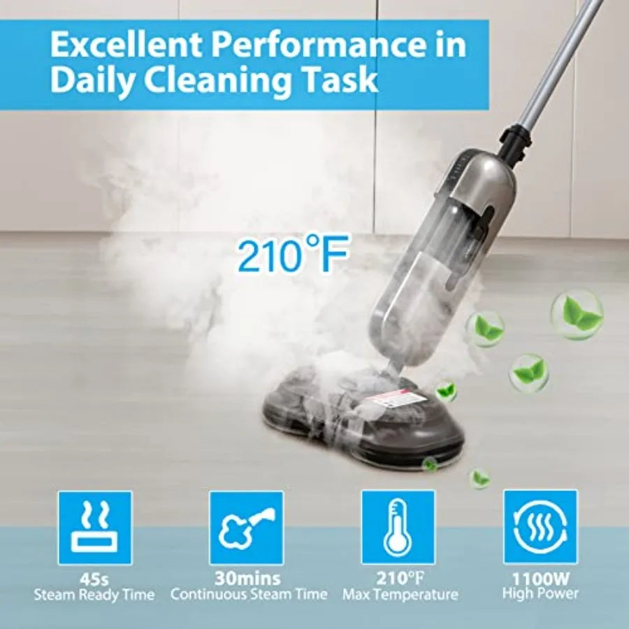 XMSJ Multipurpose Steam Cleaner Handheld Mop With 230F Steam