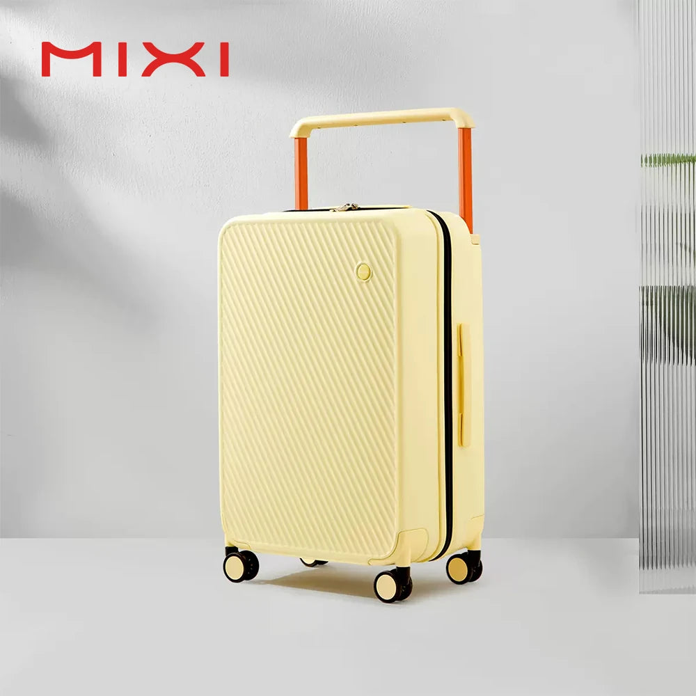 Mixi Hardside Luggage With Spinner Wheels For Travel