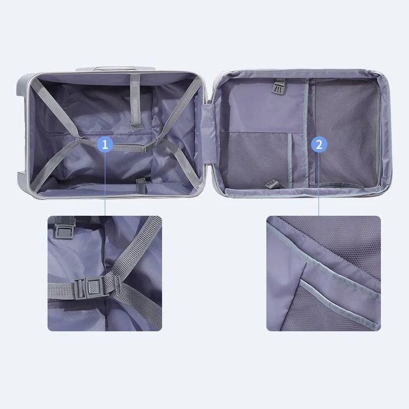 NONECN Kids Stroller Travel Suitcase Multi Function Waterproof Luggage