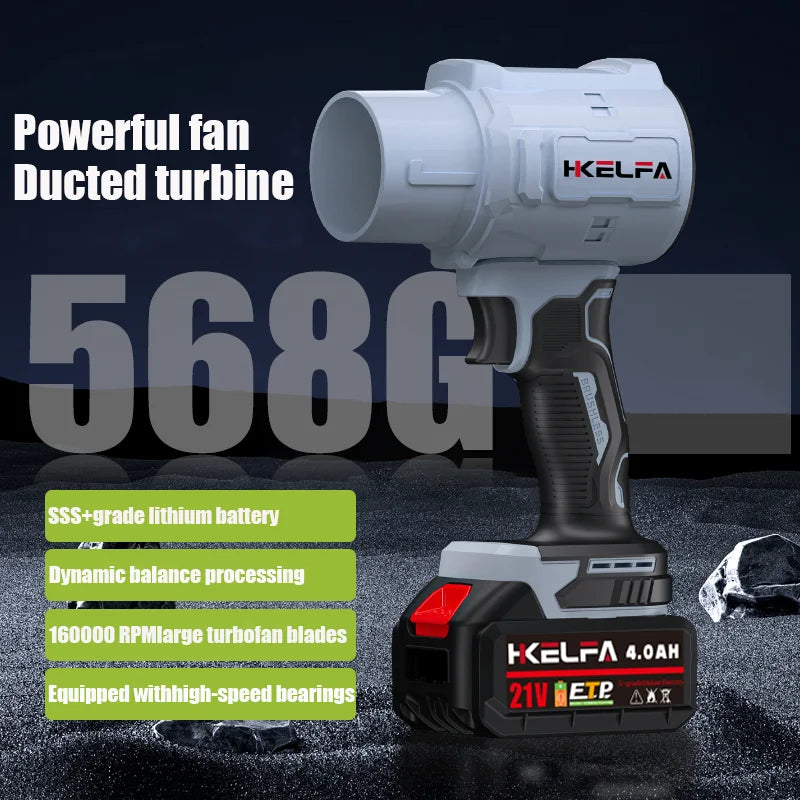 HKELF 2000W Electric Turbo Blower Cordless Handheld Car Dryer